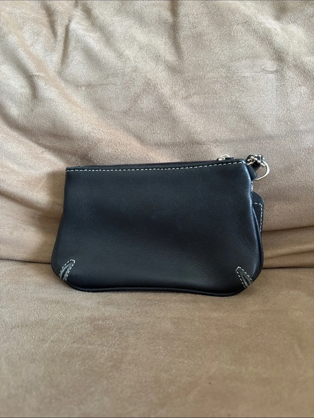 Coach compact leather